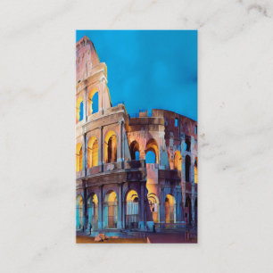 ldp COLOSSEUM Rom - nach Nacht - Visitenkarte