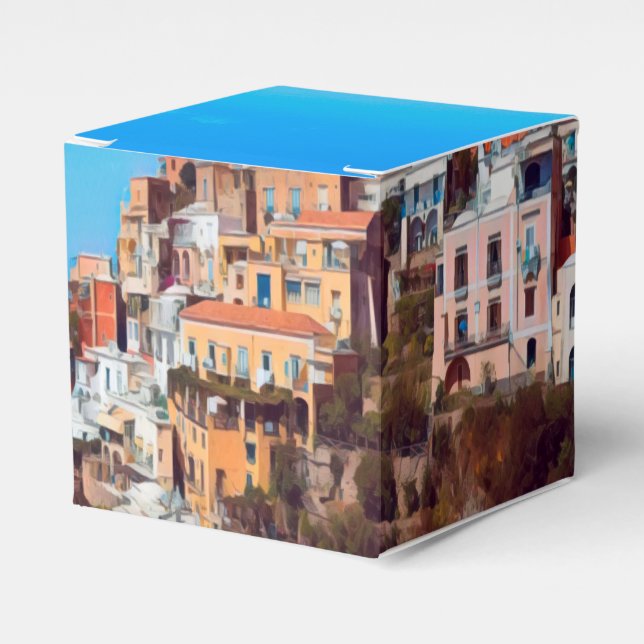 ldp POSITANO - Amalfi Küste - Panorama Geschenkschachtel (Vorderseite)