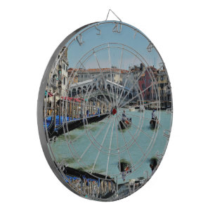 ldp RIALTO BRIDGE - Venedig - Kanal Grande Dartscheibe