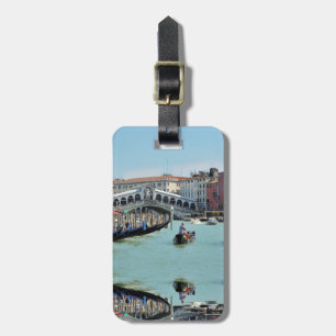ldp RIALTO BRIDGE - Venedig - Kanal Grande Gepäckanhänger