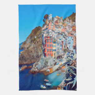 ldp RIOMAGGIORE - Cinque Terre - Geschirrtuch