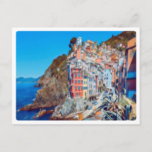 ldp RIOMAGGIORE - Cinque Terre - Postkarte