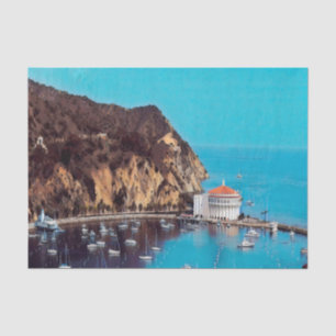 ldp SANTA CATALINA INSEL - Hafen - Seidenpapier
