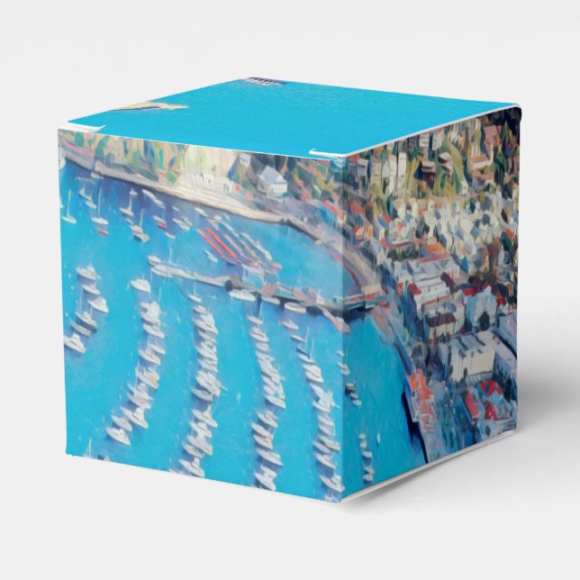 ldp SANTA CATALINA Island - Kalifornien - Hafen Geschenkschachtel (Vorderseite)