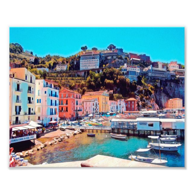 ldp SORRENTO - Panorama - Strand - Fotodruck (Vorne)