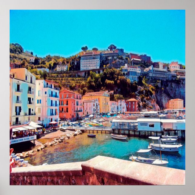 ldp SORRENTO - Panorama - Strand - Poster (Vorne)