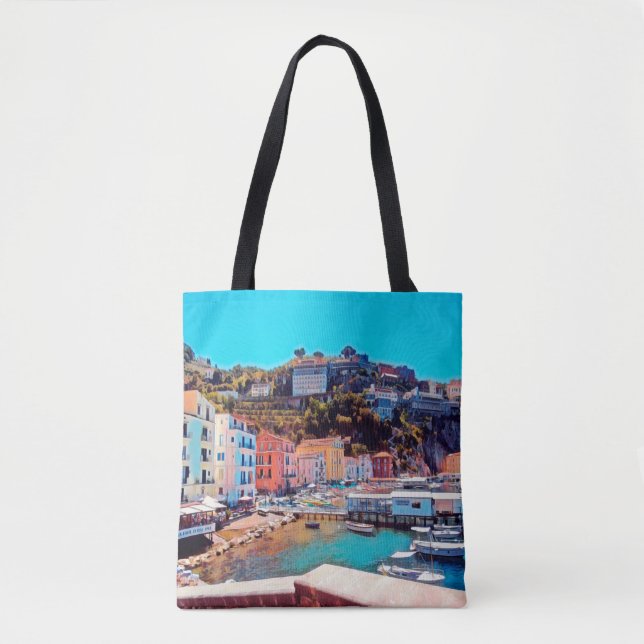 ldp SORRENTO - Panorama - Strand - Tasche (Vorderseite)