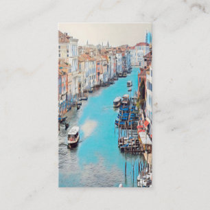 ldp VENICE - Aussicht auf den Canale Grande von Ri Visitenkarte