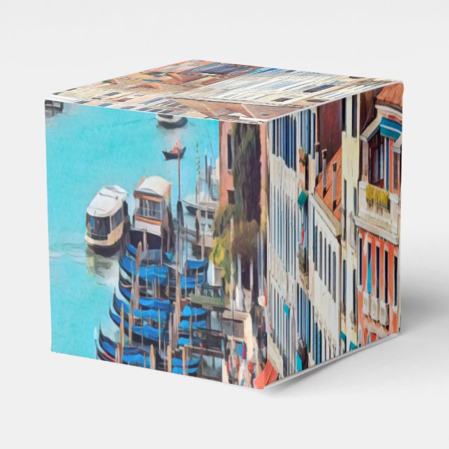 ldp VENICE - Blick auf den Canale Grande von Rialt Geschenkschachtel (Vorderseite)