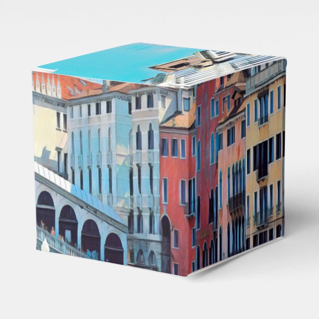 ldp VENICE - Gondeln - Rialto - Geschenkschachtel (Vorderseite)