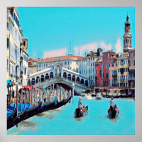 ldp VENICE - Gondeln - Rialto -