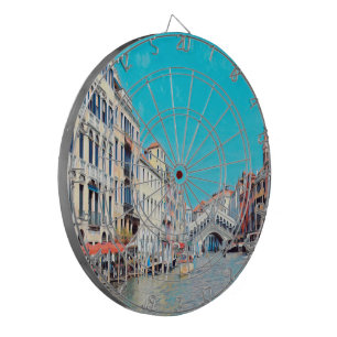 ldp VENICE - Grand Canal - Rialto Beach - Dartscheibe
