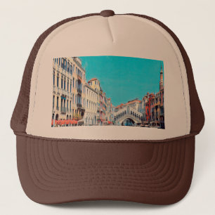 ldp VENICE - Grand Canal - Rialto Beach - Truckerkappe