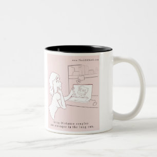 LDR-Tasse Zweifarbige Tasse