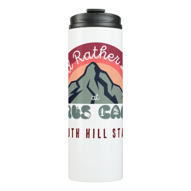 LDS Girls Camp Custom Waterflasche Thermosbecher (Vorderseite)