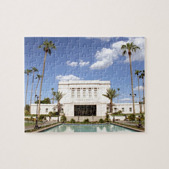 LDS Mesa Arizona Tempel Mormon Bild (Horizontal)