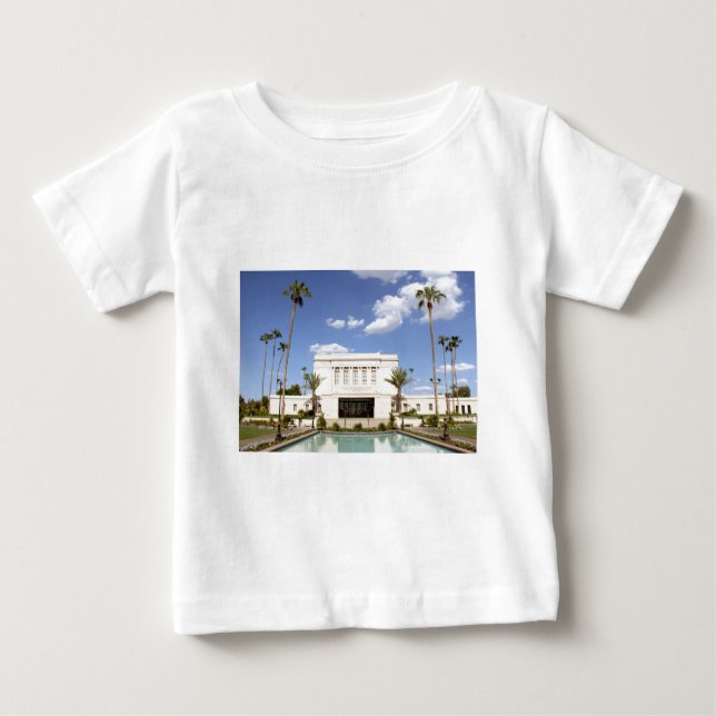 Lds mesa arizona Tempelmormonenbild Baby T-shirt (Vorderseite)
