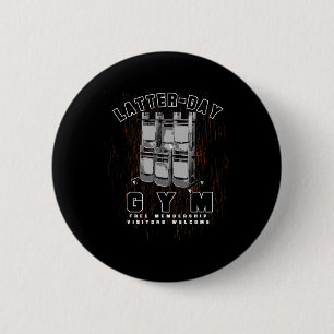 Lds Mormon Funny Mens Womens Boys Girls Missionar Button