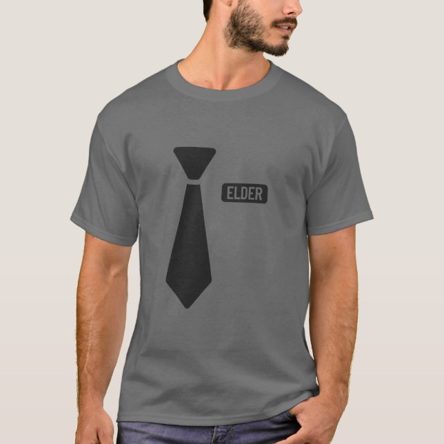 LDS Mormon Missionar Elder Costume Missionar T-Shirt (Vorderseite)