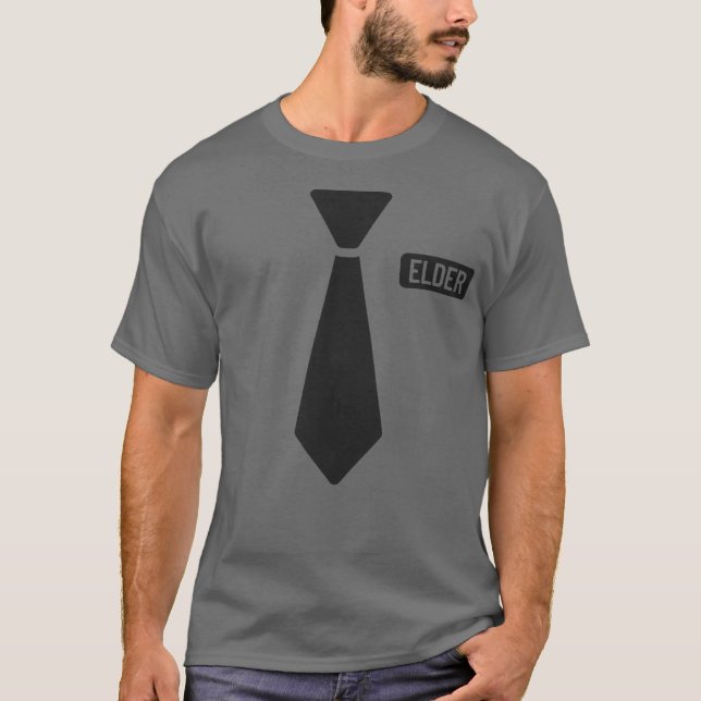 LDS Mormon Missionar Elder Costume Missionar T-Shirt (Vorderseite)