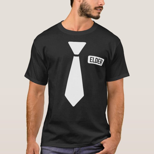 LDS Mormon Missionar Elder Costume Missionar T-Shirt (Vorderseite)