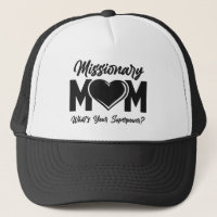 LDS Mormon Missionare Mama Trucker Hat Baseball Ca