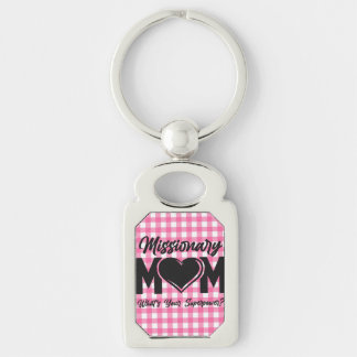 LDS Mormon Missionary Mama Metal Schlüsselanhänger