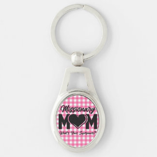 LDS Mormon Missionary Mama Metal Schlüsselanhänger
