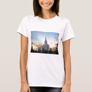 LDS mormon Oquirrh Mountain Utah Tempel T-Shirt