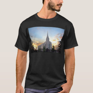 LDS Mormon Oquirrh Mountain Utah Tempel T-Shirt