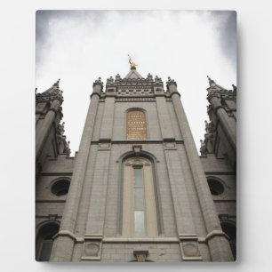 LDS Mormon Salt Lake City Tempel-Fotografie Fotoplatte