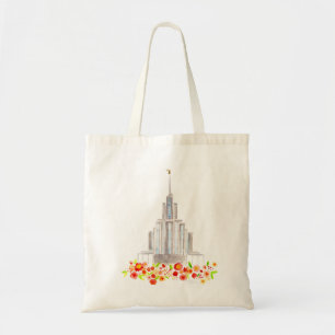 LDS Oquirrh Tempel-Aquarellkirchentasche Tragetasche