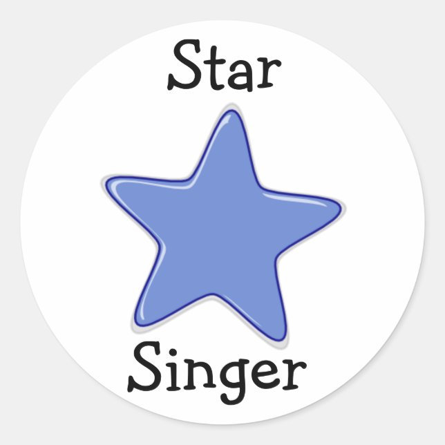 LDS Primäres Stickers - Star SInger (Vorderseite)