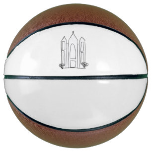 LDS Salt Lake City Tempel einfacher moderner Mormo Basketball