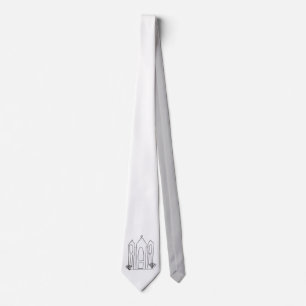 LDS Salt Lake City Tempel einfacher moderner Mormo Krawatte