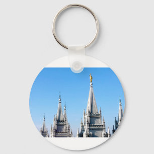 lds salt lake city tempel engel moroni schlüsselanhänger