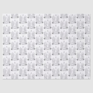 LDS Salt Lake City Tempel Seidenpapier