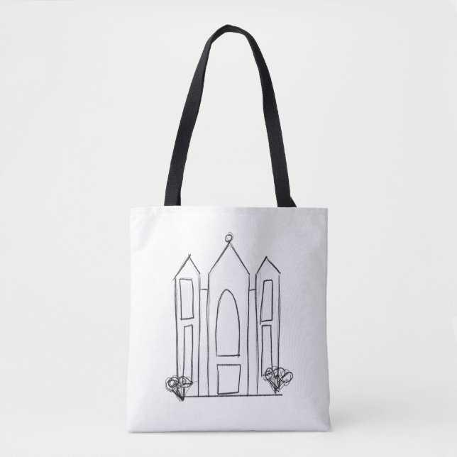 LDS Salt Lake City Tempel Tasche (Vorderseite)