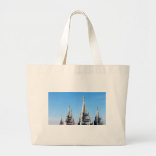 Lds salt lake city temple angel moroni jumbo stoffbeutel