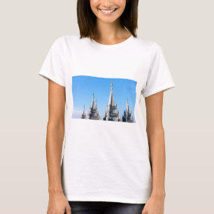 Lds salt lake city temple angel moroni T-Shirt