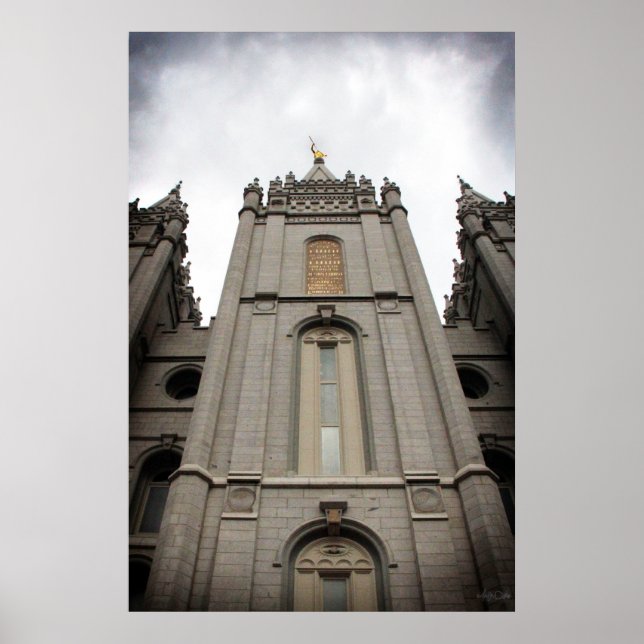 LDS Salt Lake City, UT Temple Poster - groß (Vorne)