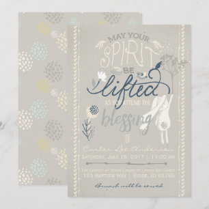 LDS SESSINVITATION   Boy Bunny Collection Einladung