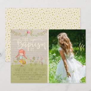 LDS TAUFE-FOTO-EINLADUNG   EINLADUNG