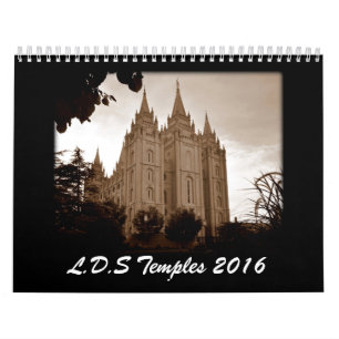 LDS Tempel 2016 Kalender