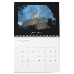 LDS Tempel 2017 Kalender