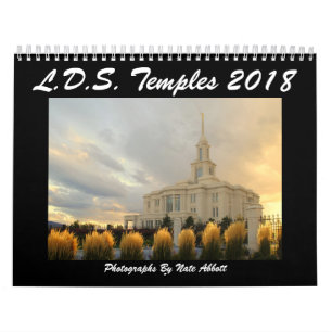 LDS Tempel 2018 Kalender