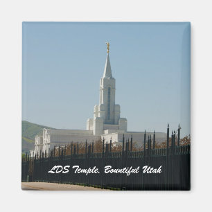 LDS Tempel, freigebiges Utah Magnet