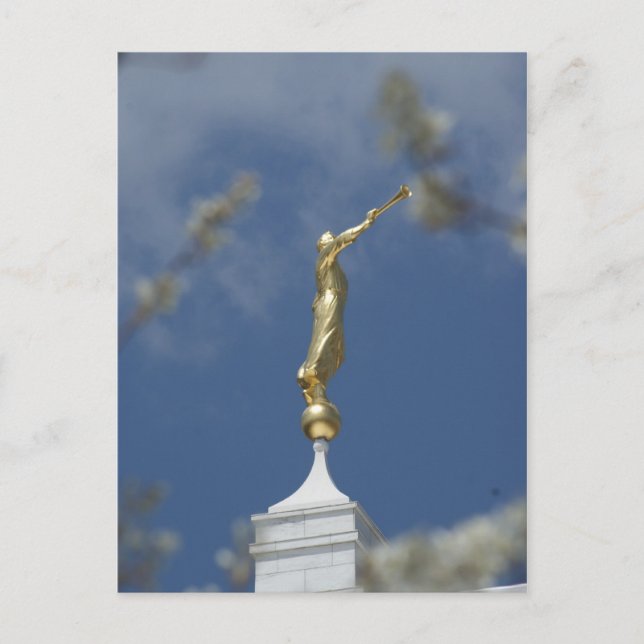 LDS Temple Postkarte (Vorderseite)
