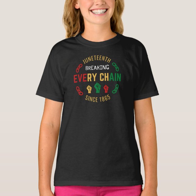 Le 11° juin brisant chaque T-shirt de chaîne (Devant)