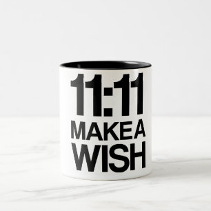Le 11h11 FONT une tasse de SOUHAIT